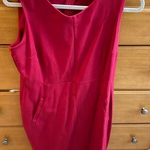 Lands' End Vibrant Red Mini Dress